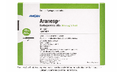 Darbepoetina alfa inyectable 40 mcg/ 0.4 mL Caja con cuatro jeringas prellenadas Genérico