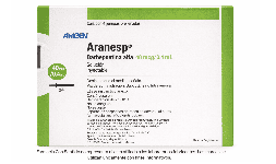 Darbepoetina alfa inyectable 40 mcg/ 0.4 mL Caja con cuatro jeringas prellenadas Efectos secundarios