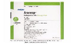 Darbepoetina alfa inyectable 40 mcg/ 0.4 mL Caja con cuatro jeringas prellenadas Proveedor