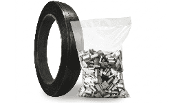 Fleje de plastico de polipropileno Negro