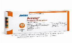Darbepoetina alfa inyectable 300 mcg/ 0.6 mL Caja con cuatro jeringas prellenadas Efectos secundarios