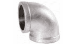 Codo galvanizado a 90°