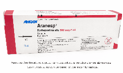 Darbepoetina alfa inyectable 500 mcg/1 mL Caja con cuatro jeringas prellenadas Para qué sirve
