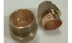 Conexiones de cobre para soldar