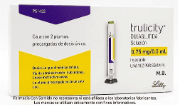 Dulaglutida 0.75 mg /0.5 mL Jeringa prellenada