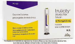 Dulaglutida 0.75 mg /0.5 mL Jeringa prellenada Genérico