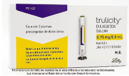 Dulaglutida (Trulicity) 0.75 mg /0.5 mL Jeringa prellenada