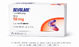 Eltrombopag 50 mg Caja con 28 tabletas