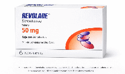 Eltrombopag 50 mg Caja con 28 tabletas Venta de