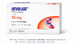 Eltrombopag (Revolade) 50 mg Caja con 28 tabletas