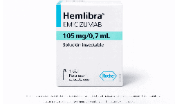 Emicizumab 105 mg/ 0.7 mL Caja con 1 vial