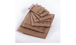 Sobres de papel kraft Jiffy con burbuja de 3/16