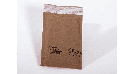 Sobres de papel kraft Jiffy con burbuja de 3/16