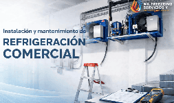 Cámaras de almacenamiento en congelación y refrigeración, comercial e industrial