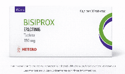 Erlotinib 150 mg Caja con 30 tabletas Genérico