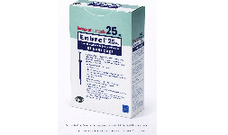 Etanercept 25 mg/ mL Caja con cuatro jeringas prellenadas Venta de