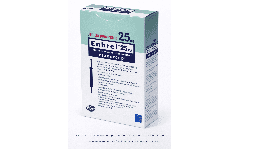 Etanercept (Enbrel) 25 mg/ mL Caja con cuatro jeringas prellenadas