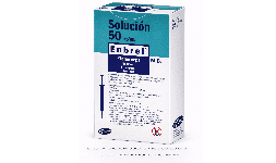 Etanercept 50 mg/ mL Caja con dos jeringas prellenadas Venta de