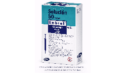 Etanercept 50 mg/ mL Caja con dos jeringas prellenadas Genérico