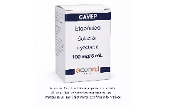 Etopósido Solución inyectable de 100 mg