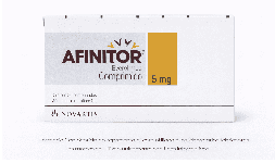 Everolimus 5 mg Caja con 30 comprimidos Genérico