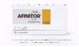 Everolimus (Afinitor) 5 mg Caja con 30 comprimidos