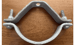 Abrazadera para poste de concreto