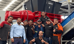 Trituradores industriales de doble eje