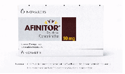 Everolimus (Afinitor) 10 mg Caja con 30 comprimidos