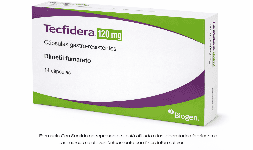 Fumarato de dimetilo (Tecfidera) 120 mg caja con 14 cápsulas