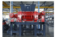 ENERPAT Trituradora de cuatro ejes de metal