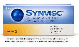 Hilano (Synvisc) 16 mg/ 2 mL Jeringa prellenada 