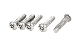 Tornillo botón de seguridad inoxidable