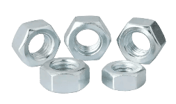 Tuercas hexagonales livianas galvanizadas