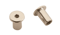 Tuercas conector cobrizado