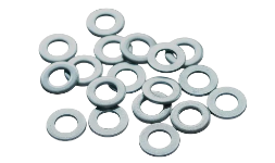 Roldanas planas galvanizadas