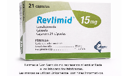 Lenalidomida 15 mg Caja con 21 tabletas