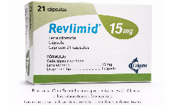 Lenalidomida 15 mg Caja con 21 tabletas En México