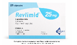 Lenalidomida 25 mg Caja con 21 tabletas Costo de