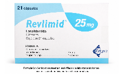 Lenalidomida 25 mg Caja con 21 tabletas En México