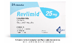 Lenalidomida 25 mg Caja con 21 tabletas Para qué sirve