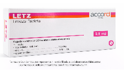 Letrozol 2.5 mg Caja con 30 tabletas Costo de