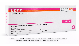 Letrozol 2.5 mg Caja con 30 tabletas Precio