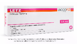 Letrozol 2.5 mg Caja con 30 tabletas En Puebla