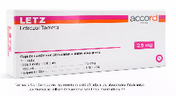 Letrozol (genérico de Femara) 2.5 mg Caja con 30 tabletas