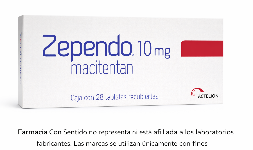 Macitentan 10 mg Caja con 28 tabletas Genérico