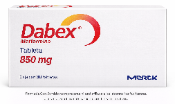 Metformina 850 mg Caja con 30 tabletas
