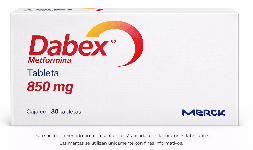 Metformina 850 mg Caja con 30 tabletas Precio
