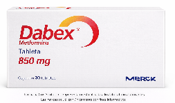 Metformina 850 mg Caja con 30 tabletas En Puebla