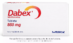 Metformina 850 mg Caja con 30 tabletas Proveedor